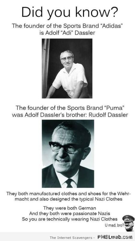 the creators of puma and adidas are brothers