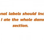 What nutritional labels lack funny quote @PMSLweb.com